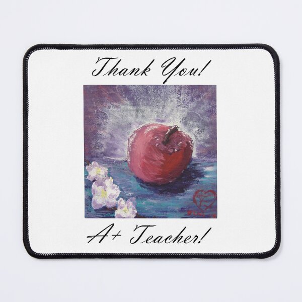 Item preview, spring apple , Thank you! A+ teacher! designed and sold by Dawna Morton.