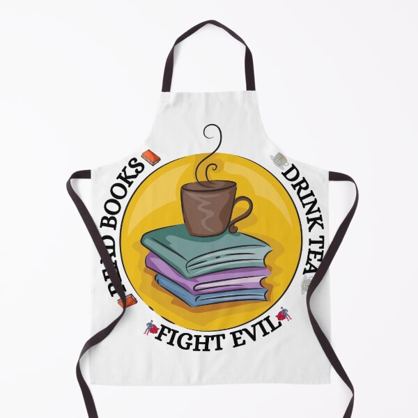 Item preview, Read books. Drink tea. Fight evil designed and sold by YuneDesigns.