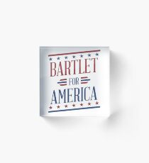 Bartlet For America 2 Acrylic Block
