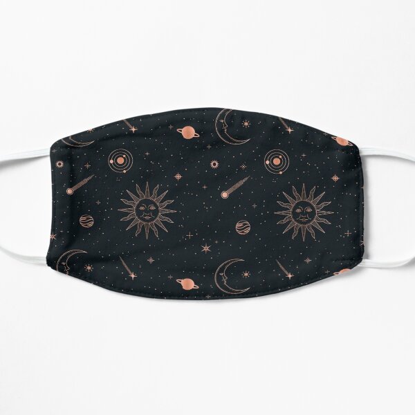Black Universe Flat Mask