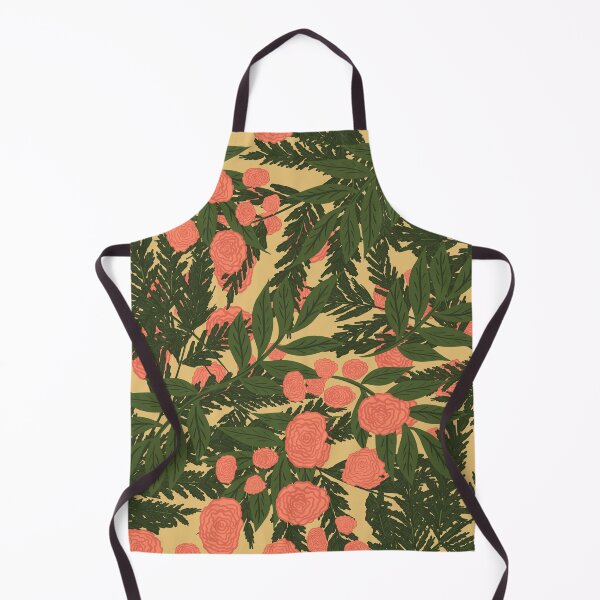 Item preview, Wild rose on yellow background designed and sold by Labambapattern.