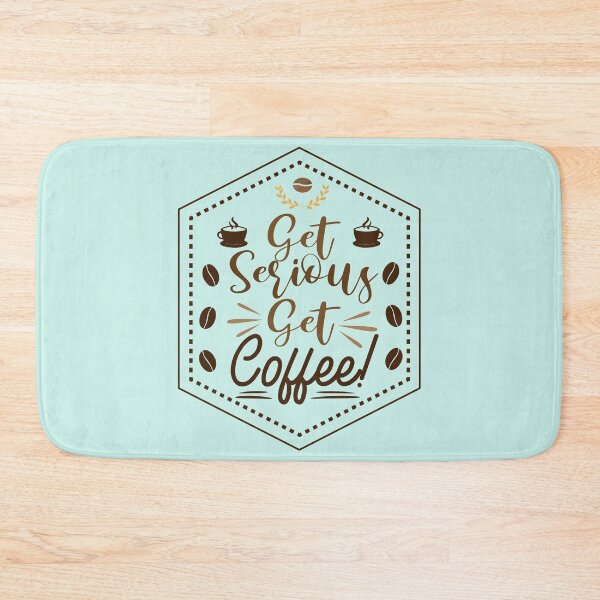 Item preview, get serious get coffee shirt , gift for friend, gift for girl friend , gift for boyfriend ,for coffee lovers designed and sold by jake aff47.