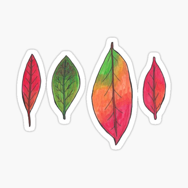 Fall Leaves Sticker