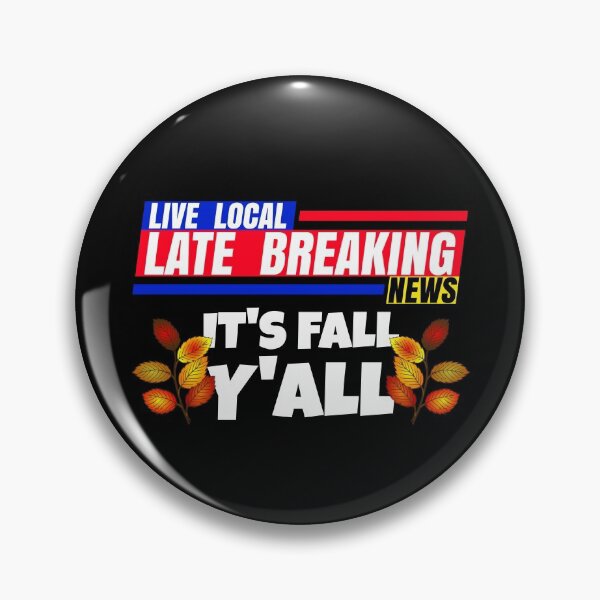 Item preview, Late Breaking News, It's Fall Y'ALL Seasonal Fall Leaves designed and sold by CharJens.