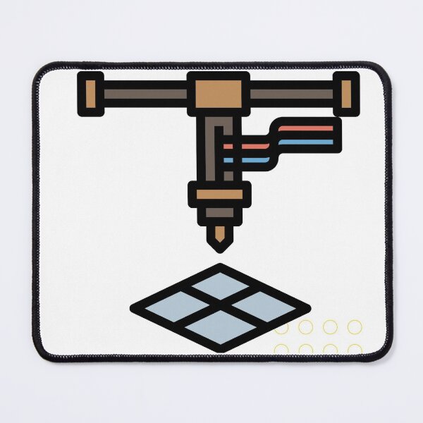 Item preview, 3D Printer Graphic Icon designed and sold by magicbyrc.