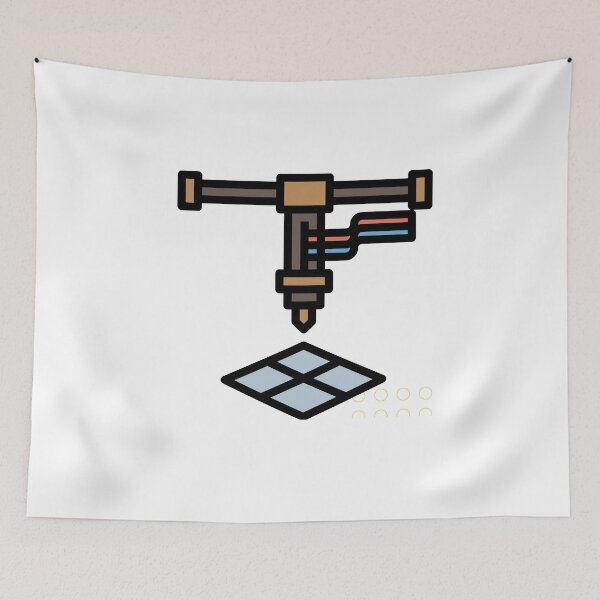 Item preview, 3D Printer Graphic Icon designed and sold by magicbyrc.