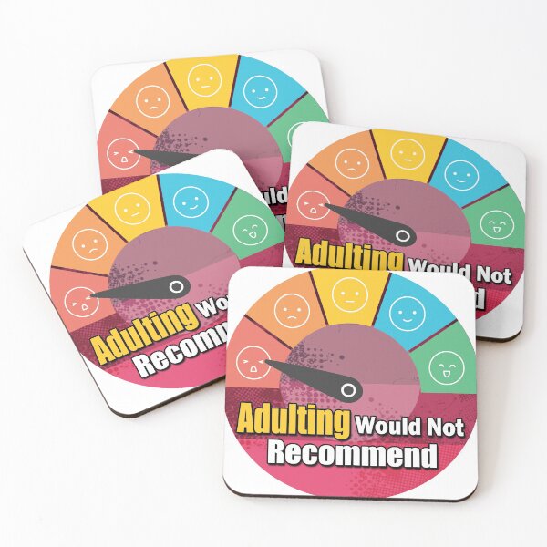 Item preview, adulting would not recommend designed and sold by ahmedsco.