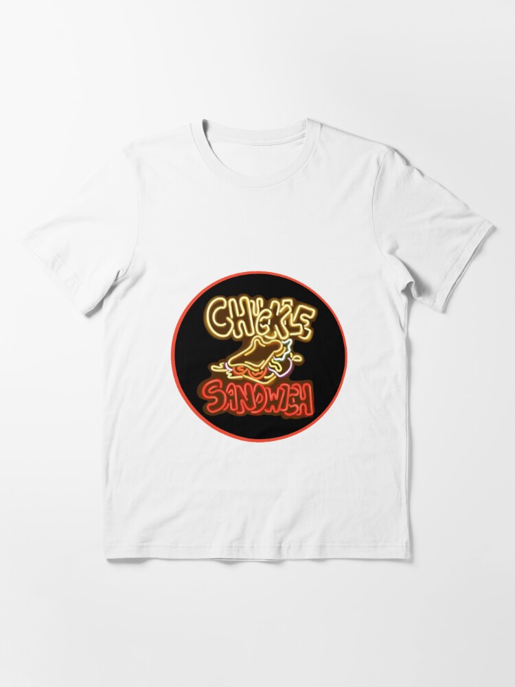 Chuckle Sandwich Podcast Neon Sign | Essential T-Shirt