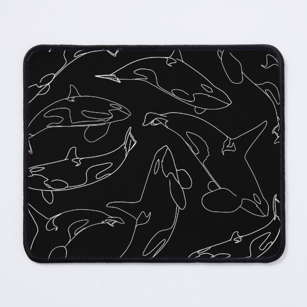 Item preview, Killer Whale LineArt Collage, Black designed and sold by Selena Rivera.