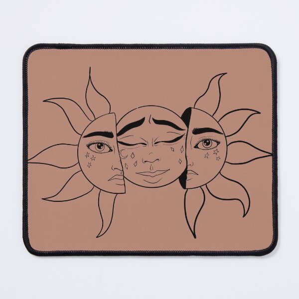 Item preview, Line Art Sun and Moon designed and sold by MqBelle.