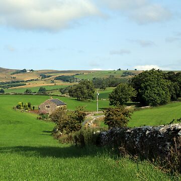 Artwork thumbnail, www.lizgarnett.com ... Forest of Bowland house, Lancashire, England by Liz Garnett Travel Photographer