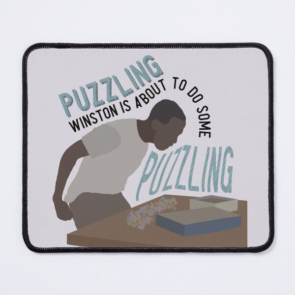 Item preview, Winston and his puzzling designed and sold by gbrunken.