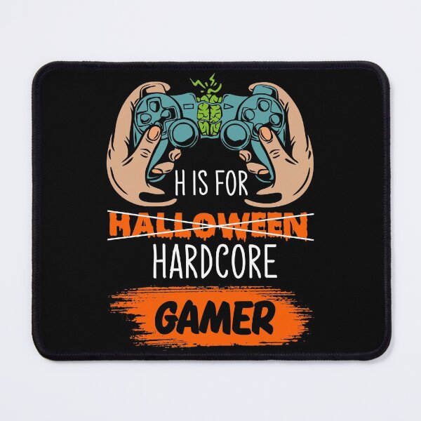 Item preview, H Is For Hardcore Gamer-Funny Halloween Video Games designed and sold by NiceSpot.