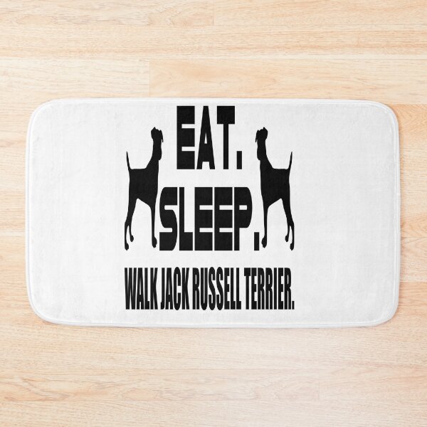 Item preview,   Jack Russell Funny Quote: EAT SLEEP WALK JACK RUSSEL  designed and sold by remonss.