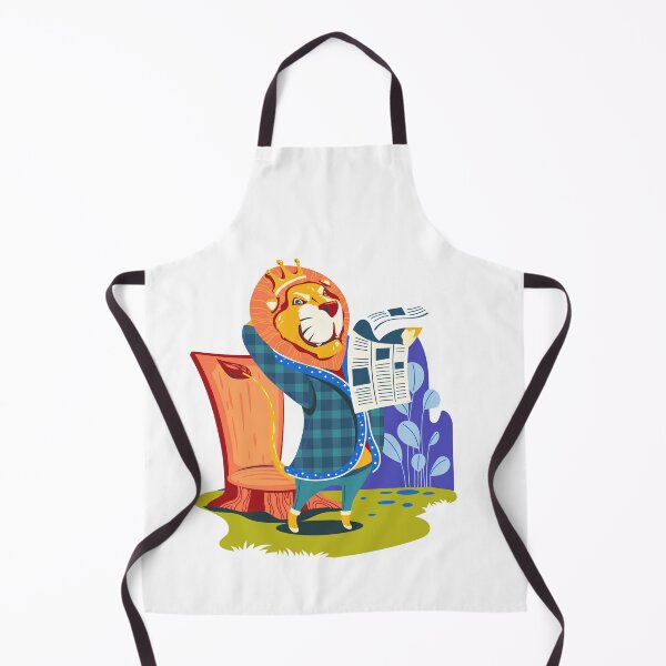 Item preview, Lion & newspaper designed and sold by artorno.