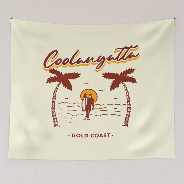 Item preview, Gold Coast Surfer Beach Coolangatta Queensland designed and sold by TamGustam.