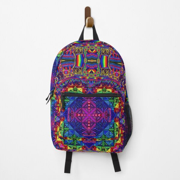 Item preview, Psychedelic Abstract colourful work 252(Tile) designed and sold by CallumHoare.
