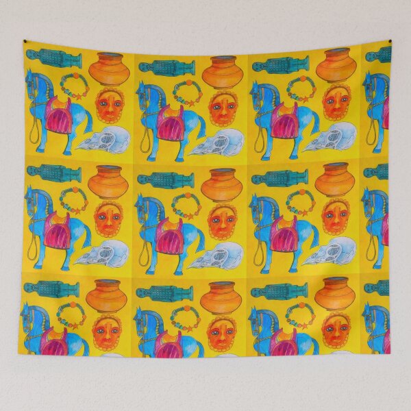 Item preview, The Blue Horse  designed and sold by SiDaviesVisions.