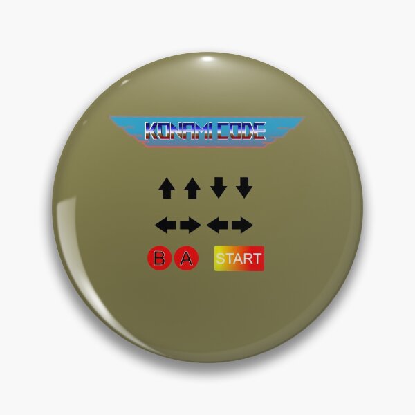 Item preview, Konami Code designed and sold by Samtorio.