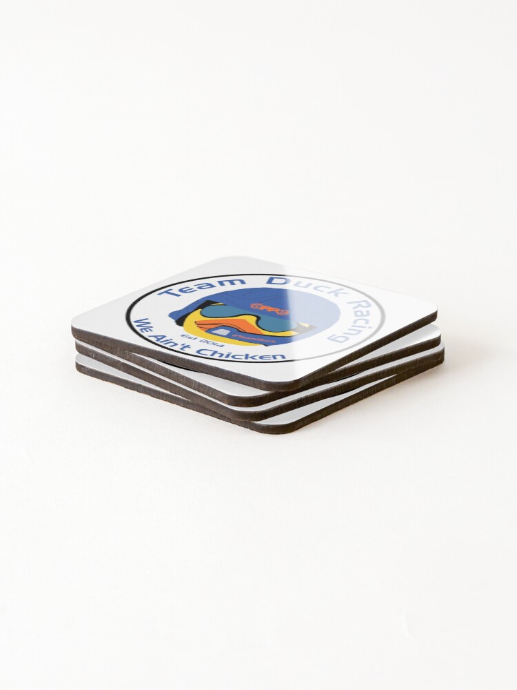 Thumbnail 4 of 5, Coasters (Set of 4), Team Duck Racing designed and sold by Maxyenko.