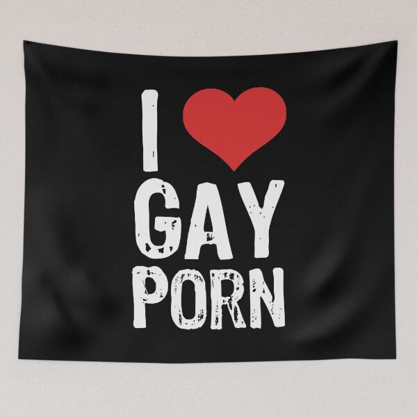 Item preview, I Love Gay Porn designed and sold by The "I Love Everything" Shop.