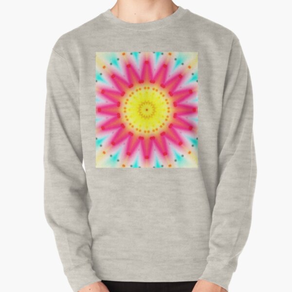 Abstract colorful pattern Pullover Sweatshirt