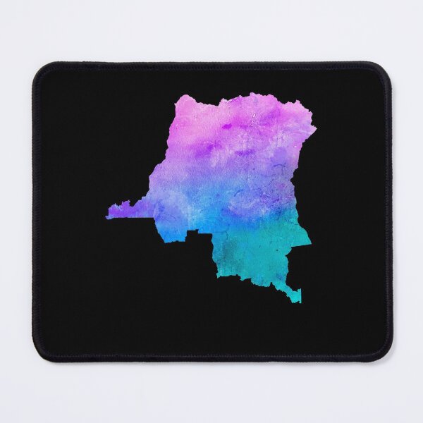 Item preview, Congo Watercolor Map - Congolese designed and sold by MountainD.
