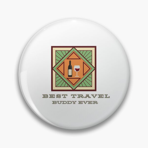 Item preview, BEST TRAVEL BUDDY EVER FUNNY FRIEND designed and sold by Petartist.