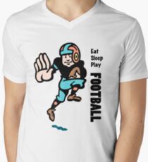 Football Men's V-Neck T-Shirt