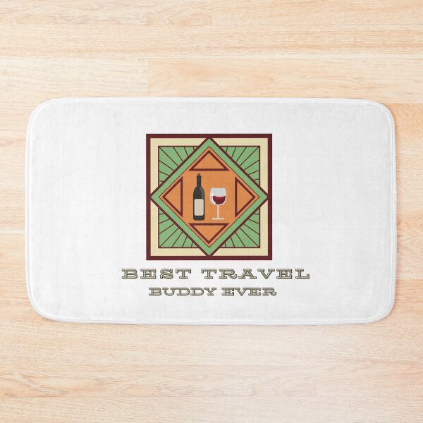 Item preview, BEST TRAVEL BUDDY EVER FUNNY FRIEND designed and sold by Petartist.