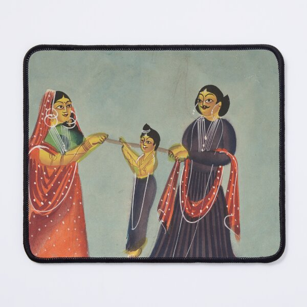 Item preview, Kalighat Painting designed and sold by HinduArtGallery.