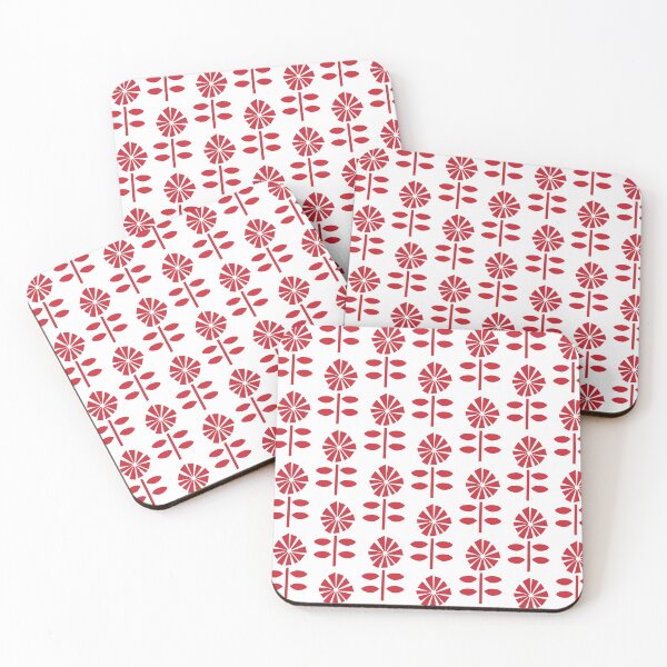 Item preview, Fan Flowers in Red designed and sold by KathrinLegg.