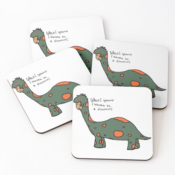 Item preview, When I Grow Up I Wanna Be A Dinosaur *no backgrd* designed and sold by MooskieMallie.
