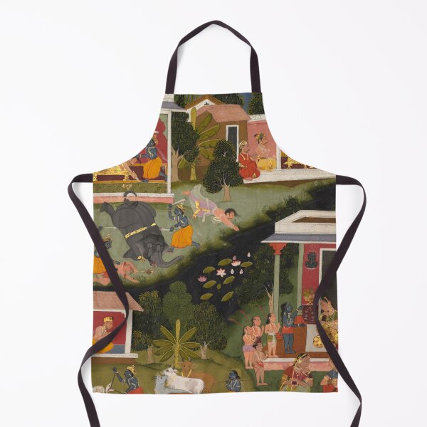 Item preview, Krishna as the Destroyer of Demons designed and sold by HinduArtGallery.