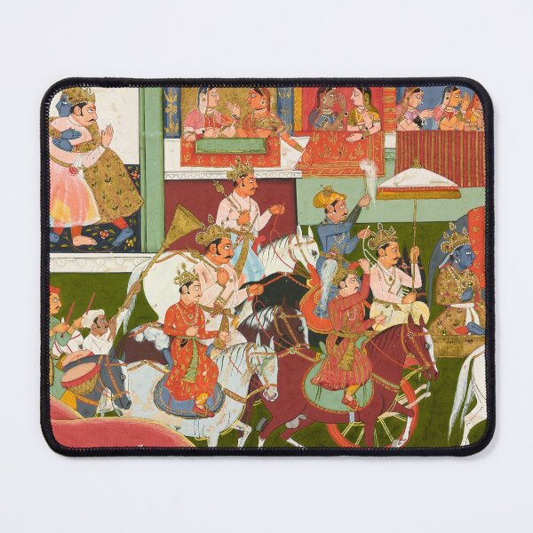 Item preview, Krishna Bids Farewell designed and sold by HinduArtGallery.