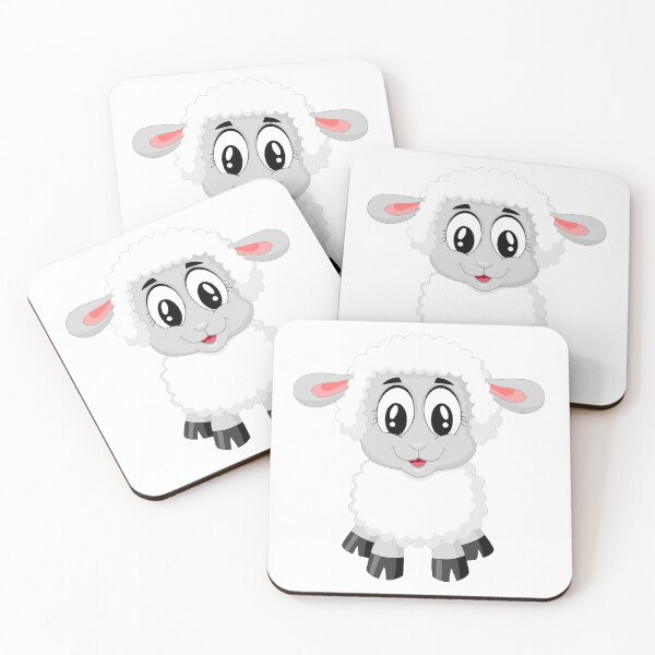 Item preview, Cute Sheep Sticker designed and sold by Product  Stella.