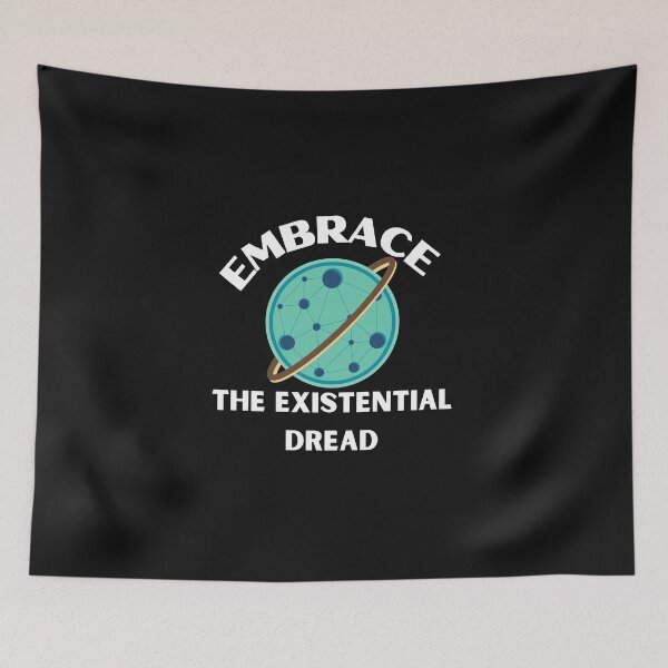 Item preview, Copy of Embrace The Existential Dread Classic T-Shirt designed and sold by Harmonystore.