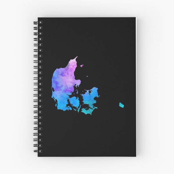 Item preview, Denmark Watercolor Map - Danish designed and sold by MountainD.