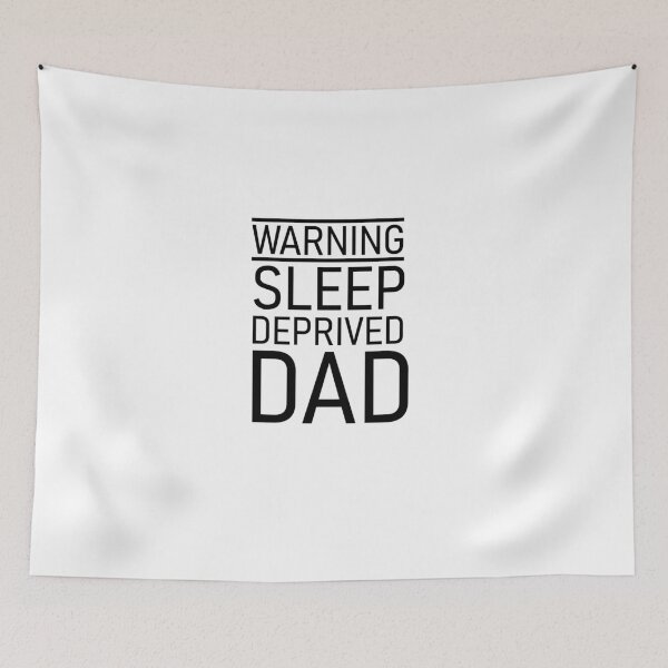 Item preview, Warning Sleep Deprived Dad, Best Dad Gift, Fathers Day Gift, Husband Gift, Funny Dad, Dad Birthday Gift designed and sold by adjamine.