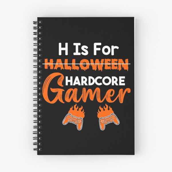 Item preview, H Is For Hardcore Gamer-Funny  gaming Halloween costumes couples designed and sold by NiceSpot.
