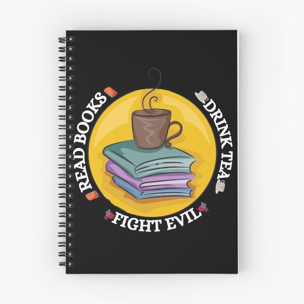 Item preview, Read books. Drink tea. Fight evil designed and sold by YuneDesigns.