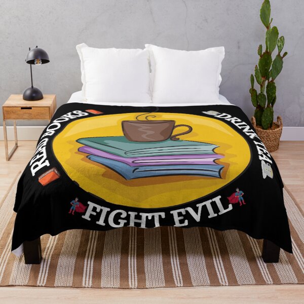 Item preview, Read books. Drink tea. Fight evil designed and sold by YuneDesigns.