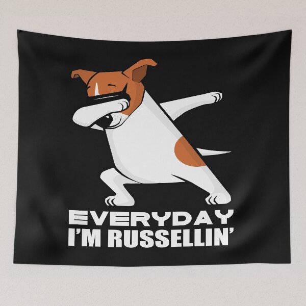Item preview,   Jack Russell Funny Quote:  JACK RUSSEL DANCING  designed and sold by remonss.