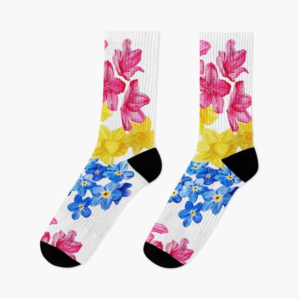 Item preview, Floral - Pansexual Pride designed and sold by Aspen Workman.