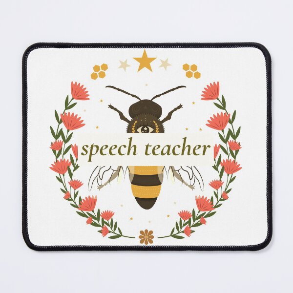 Item preview, SLP - speech teacher design  designed and sold by CreateCharMe.