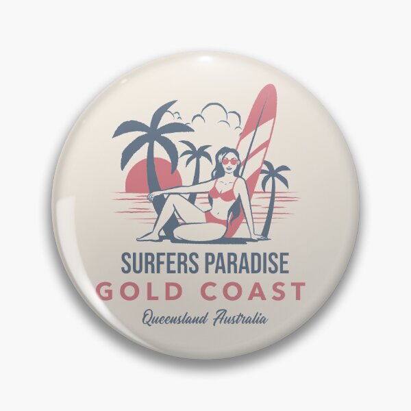 Item preview, Vintage Gold Coast Surfers Paradise Queensland designed and sold by TamGustam.