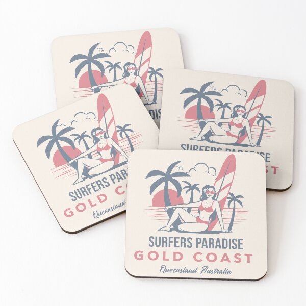 Item preview, Vintage Gold Coast Surfers Paradise Queensland designed and sold by TamGustam.