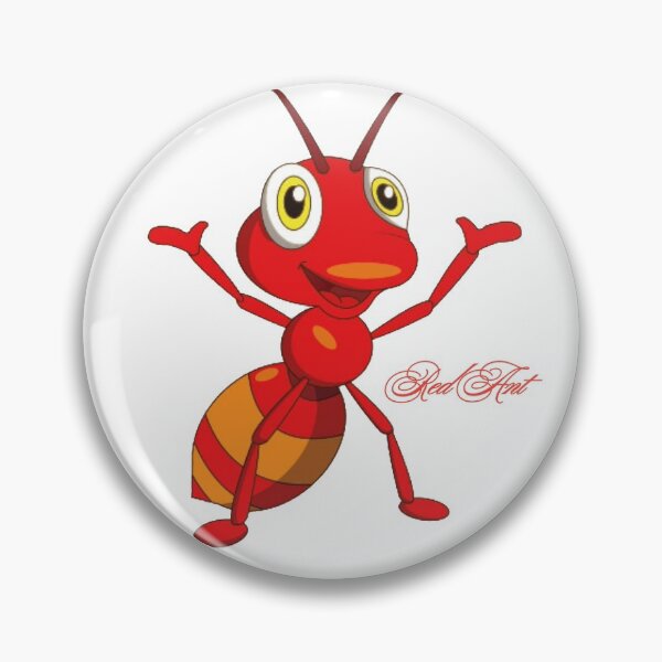 Item preview, Cartoon design of a Red Ant....!!! designed and sold by VIVEK KUMAR RAI.