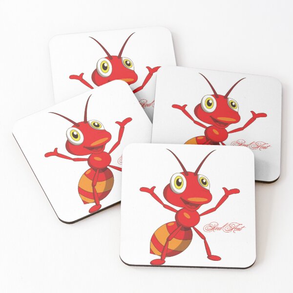 Item preview, Cartoon design of a Red Ant....!!! designed and sold by VIVEK KUMAR RAI.