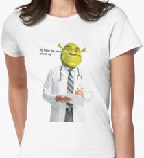 Shrek Check up meme Women's Fitted T-Shirt